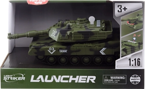 Tank so svetlom a zvukom