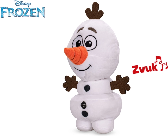 Plyšový snehuliak Olaf Frozen so zvukom, 30 cm