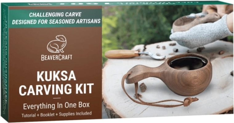 BeaverCraft DIY sada na vyrezávanie kuksy
