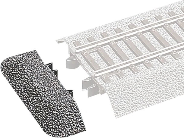 Roco Line koncová záslepka podložia H0, 6 ks