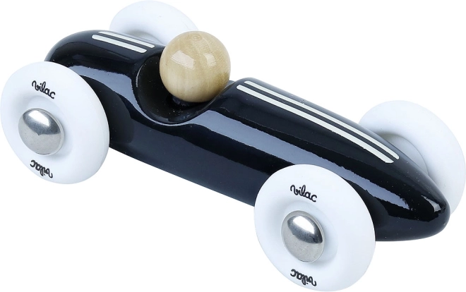 Drevené mini auto Grand Prix – čierne