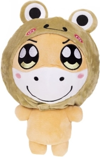 Plyšový koník s kapucou žabky