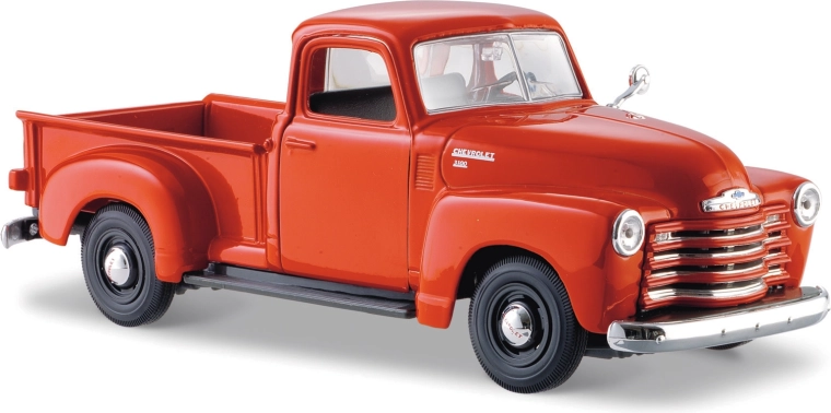 Maisto Chevrolet 3100 pickup 1950 oranžový 1:25
