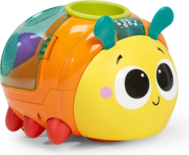 Bright Starts interaktívna hračka s loptičkami Spin 'n' Chase Bug pre deti od 6 mesiacov