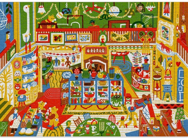 Puzzle Zvedavosti 1000 dielikov