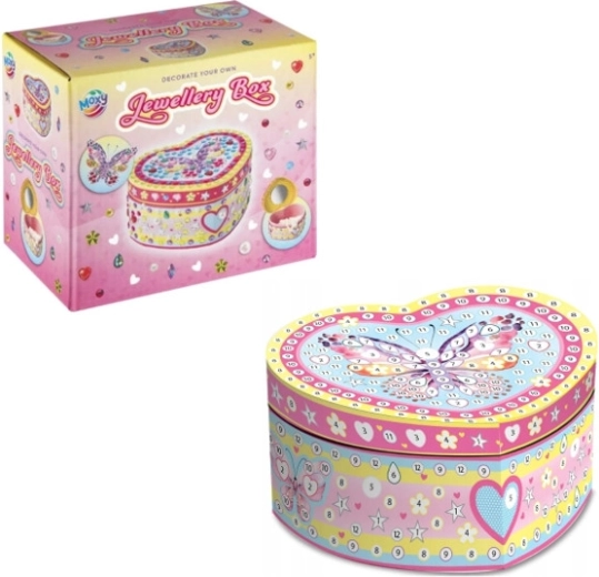 Sada na výrobu šperkovnice – motýľ/jednorožec