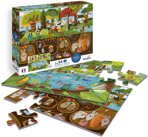 Sentosphere obrázkové puzzle Život pod povrchom