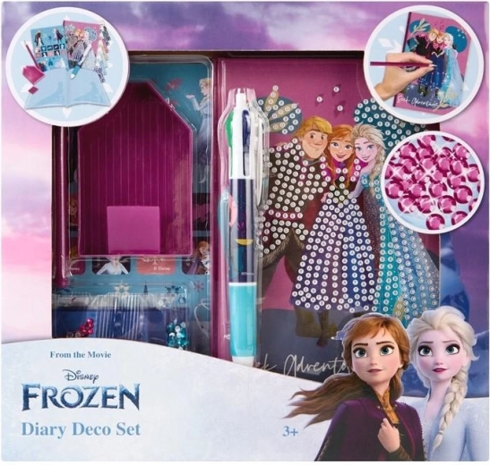 Dekoratívna sada na zdobenie denníčka Disney Frozen