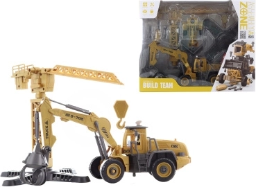 Sada skrutkovacích hračiek s žeriavom na batérie