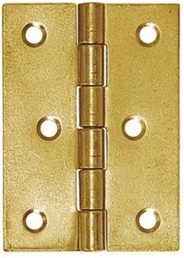 Kĺbový záves oceľový 60 × 43 mm žlto pozinkovaný