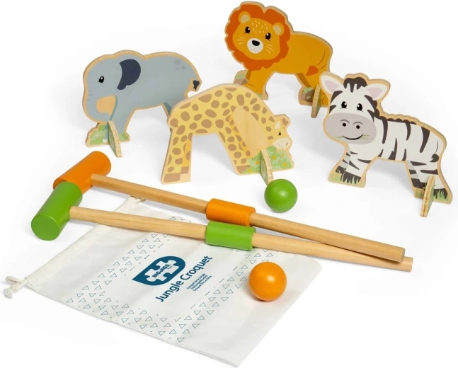 Drevený kroket Džungľa