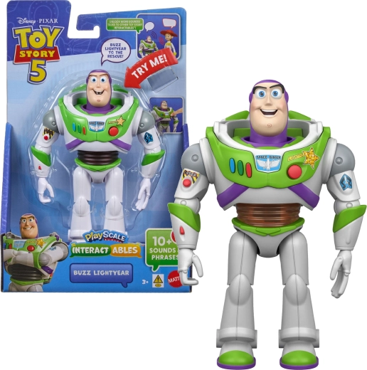 Mattel Disney Toy Story interaktívna figúrka Buzz Lightyear 18 cm (EN)