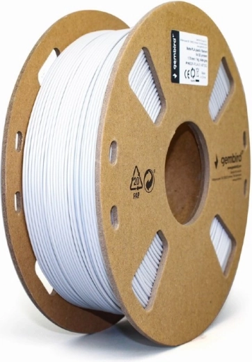 Filament PLA 1,75 mm matne svetlosivý pre 3D tlačiarne