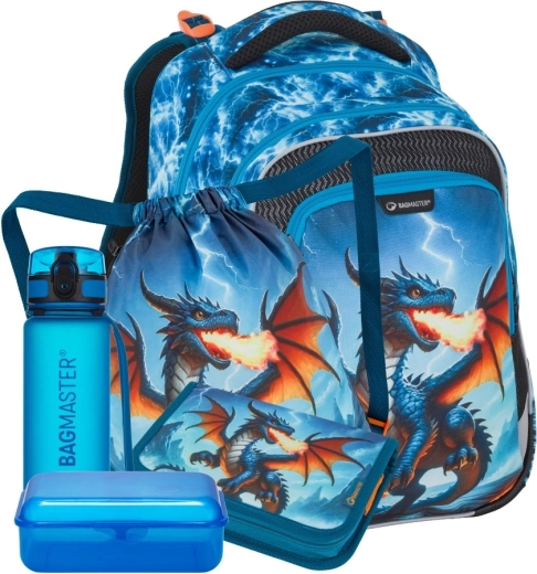 Bagmaster školský set lumi 26 d – drak
