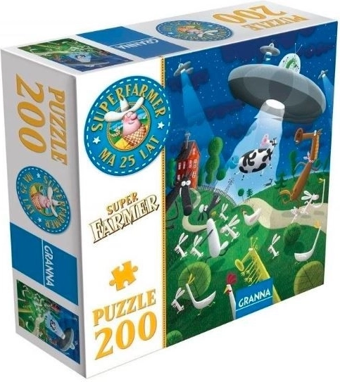 Puzzle 200 dielikov SUPERFARMER – výročná edícia