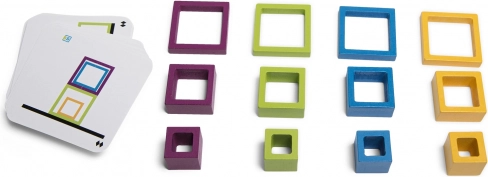 Logická hra s rámikmi