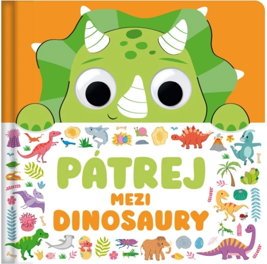 Knižka Pátraj medzi dinosaurami
