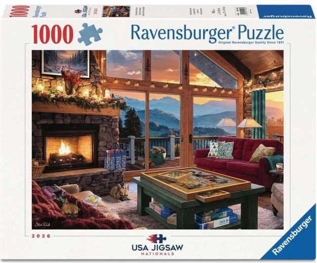 Ravensburger puzzle USA Jigsaw Nationals 2026 1000 dielikov