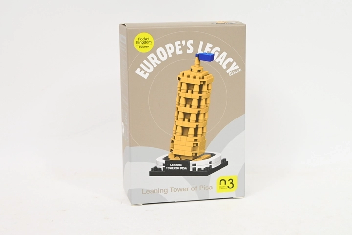 IM.MASTER bud.europ. Krzywa wieża Piza (Šikmá veža v Pise) – stavebnica 150 dielikov