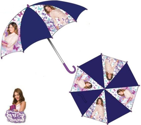 Disney Violetta dáždnik modrý 55 cm