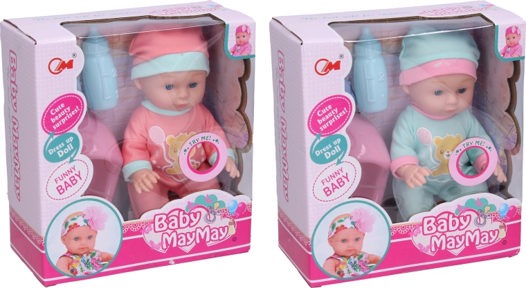 Bábätko s nočníkom a zvukovými efektmi 22 cm - 1 kus