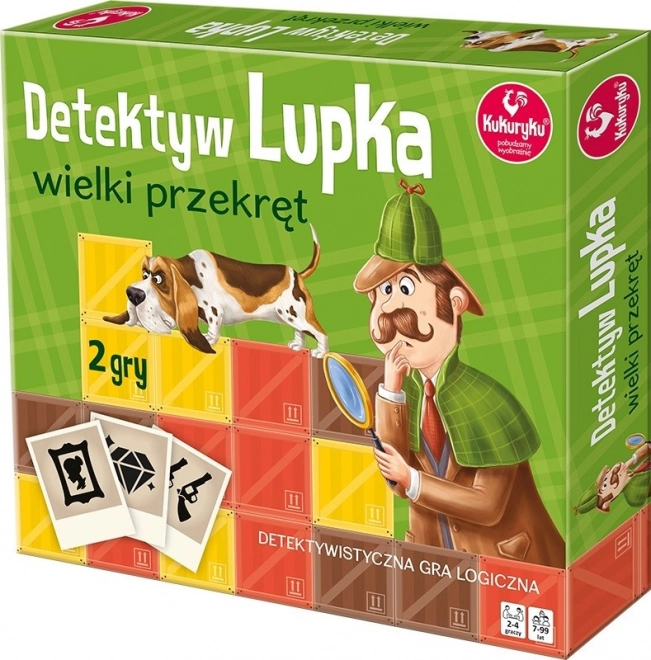 Detektív Lupka: Veľký podvod - Logická stolová hra