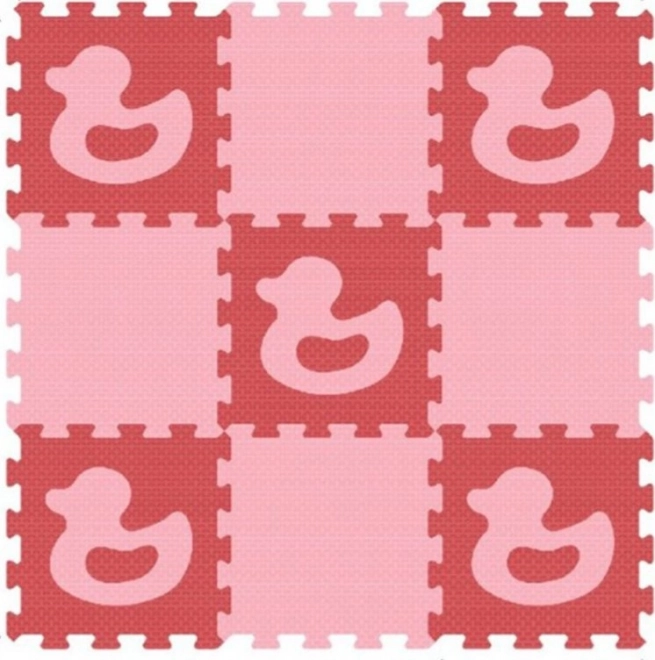 Pevná podlahová skladačka Kačičky