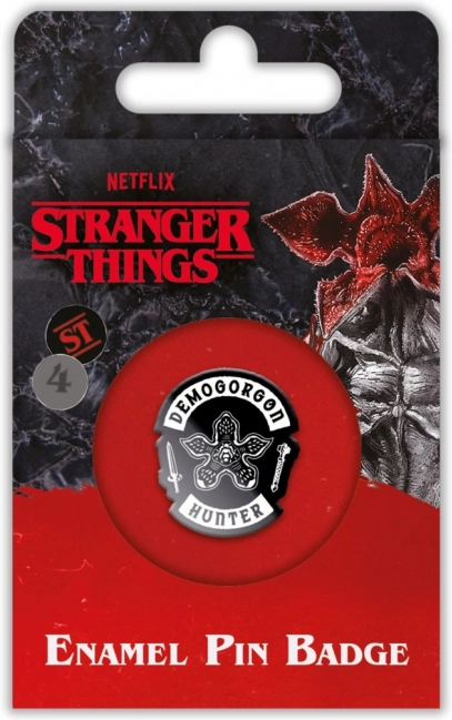 Odznak Stranger Things 4 – Demogorgon