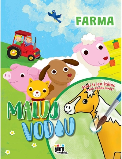 Maľuj vodou A4 Farma