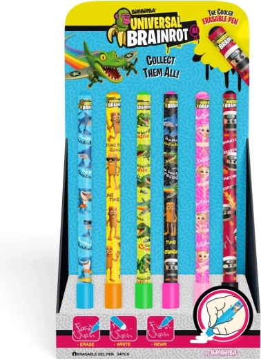 Gumovacie pero s motívom Italian Brainrot