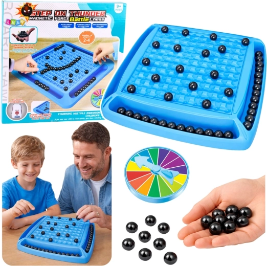 Magnetická strategická stolová hra s guľôčkami, 40 dielov