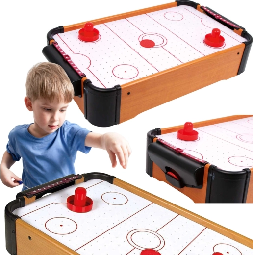 Stolný vzdušný hokej SMALL FOOT – kompaktný stolný air hockey