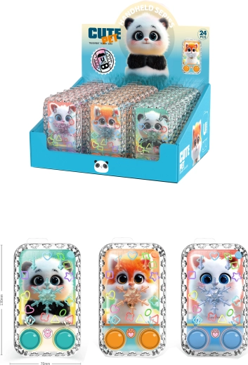 Vodná hra Roztomilý maznáčik – vrecková hračka s guličkami, viac motívov