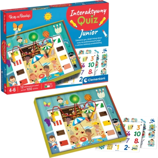 Interaktívny kvíz junior od Clementoni