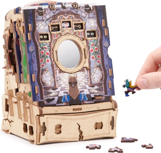 iDventure Alenkina tajomná schránka – drevený hlavolam puzzle a úniková hra