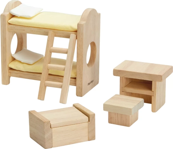PlanToys detská izba do domčeka pre bábiky classic