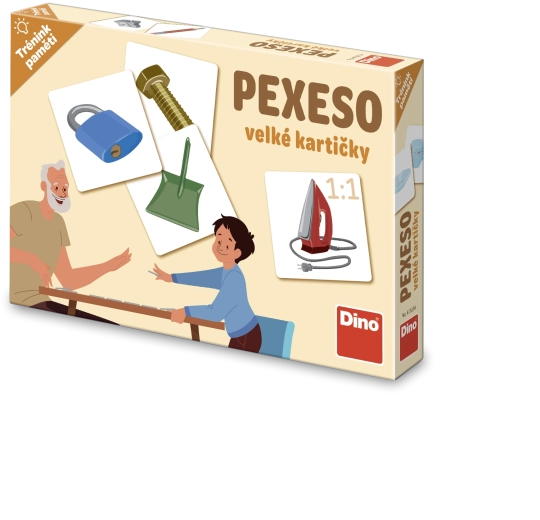 Tréning pamäti: Predmety – pexeso
