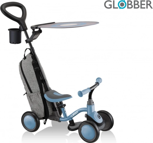 Globber odrážadlo 3v1 Deluxe - Learning Bike 3in1 Deluxe - Ash Blue