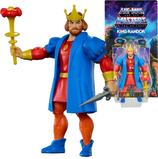 Masters of the Universe Origins – figúrka King Randor s mečom a žezlom