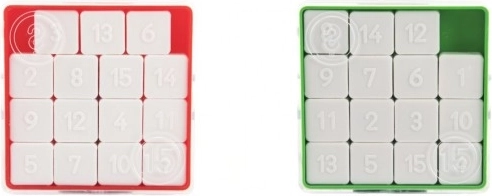 Teddies Posuvný hlavolam 15