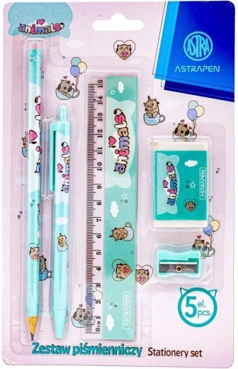 Astra písacia súprava Pixel Animal, 5 ks