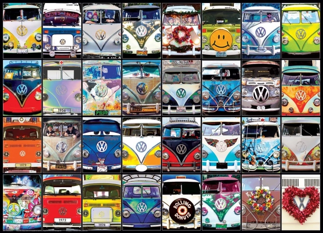 Puzzle EUROGRAPHICS VW Cool Faces 1000 dielikov