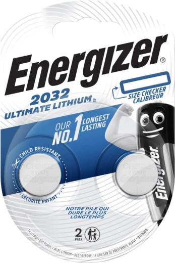 Energizer Ultimate Lithium CR2032 gombíkové batérie 2 ks