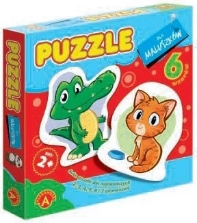 Puzzle pre najmenších – krokodíl