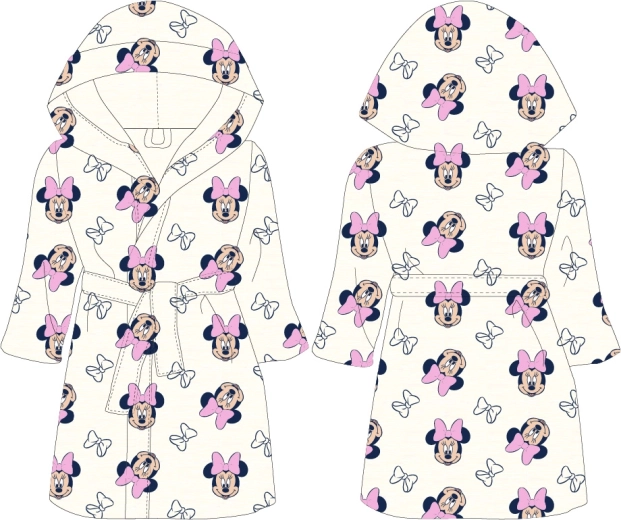 Dievčenský župan Disney Minnie Mouse (98–128 cm) - 1 kus