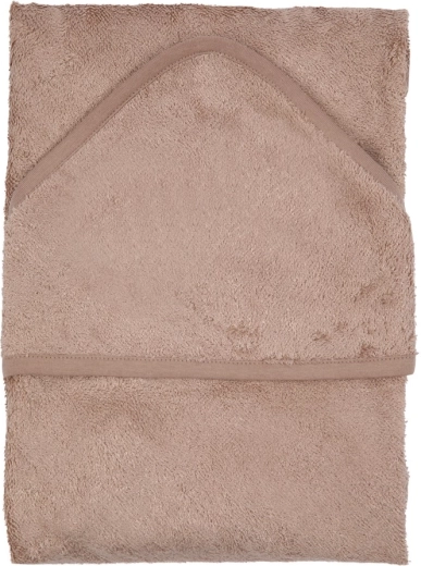 Timboo osuška s kapucňou 75 × 75 cm savannah sand