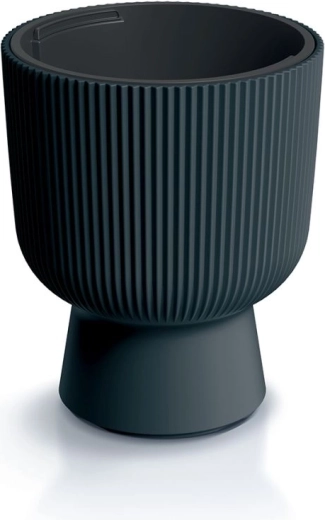 Kvetináč s vložkou Milly 30 cm antracit