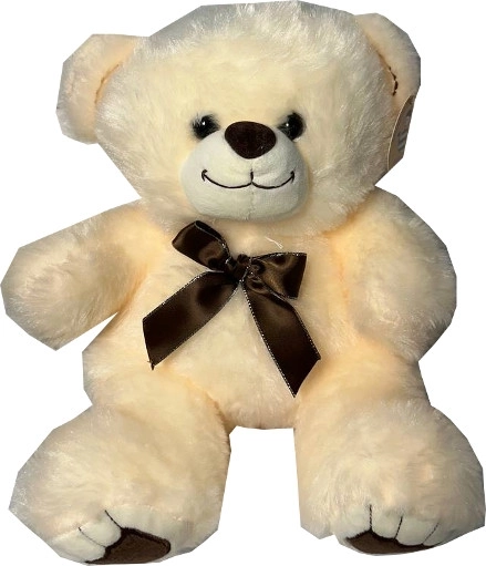 Krémový plyšový medvedík 28 cm