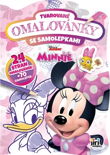 Tvarované omaľovánky Minnie