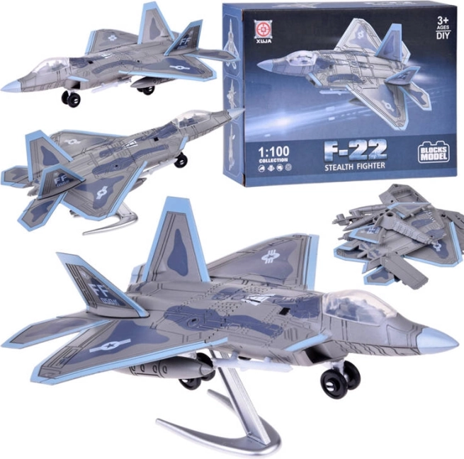 Stavebnica modelu F-22 Raptor Jokomisiad